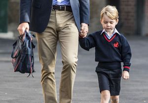 Vidéo : Le prince George fait sa première rentrée scolaire sans sa mère, Kate Middleton, malade