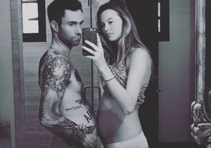 Les Instagram de la semaine : le baby bump d’Adam Levine !