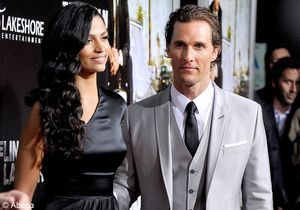 Matthew McConaughey et Camila Alves attendent un troisième enfant !