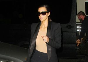 Le look du jour : Kim Kardashian se prépare pour le gala du Met 2014