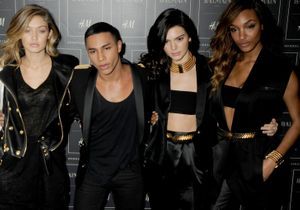 Kendall, Gigi et Jourdan, stars du défilé Balmain x H&M !