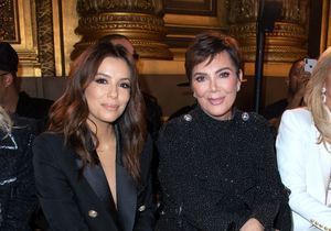 Eva Longoria et Kris Jenner : l'étonnante rencontre au défilé Balmain