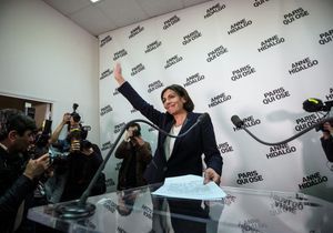 Au QG d'Anne Hidalgo, les militants savourent leur victoire