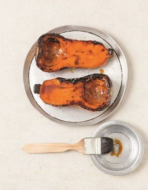 Butternut glacé au sirop de mélasse de grenade