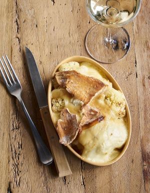 Gratin de chou-fleur à la manigodine