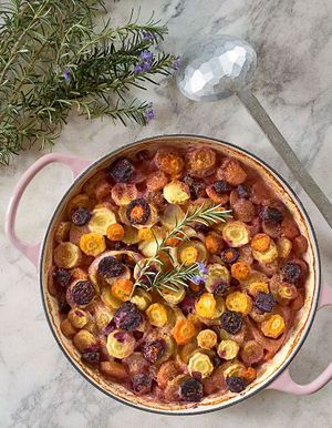 Gratin de légumes au cumin