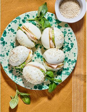 Mini-burgers d’oeuf