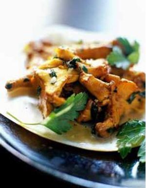 Poêlée de girolles