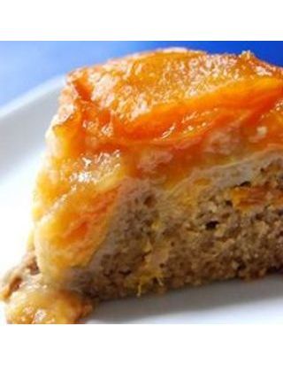 Gateau Aux Abricots Caramelises Pour 6 Personnes Recettes Elle A Table