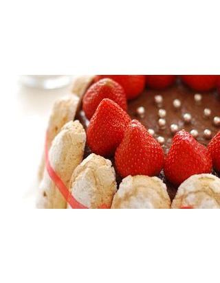 Charlotte Aux Fraises Tagada Pour 8 Personnes Recettes Elle A Table