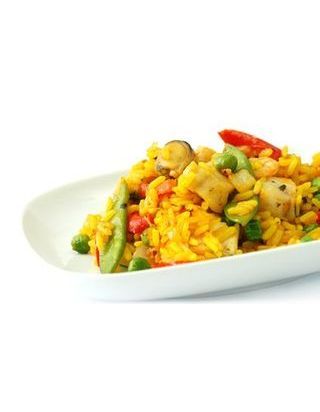 Salade De Riz Et Crevettes Pour 4 Personnes Recettes Elle A Table