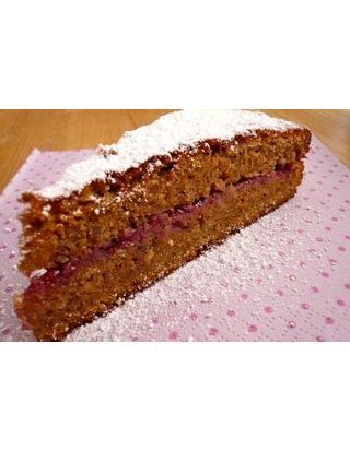 Gateau Nuage Amande Et Framboise Pour 8 Personnes Recettes Elle A Table