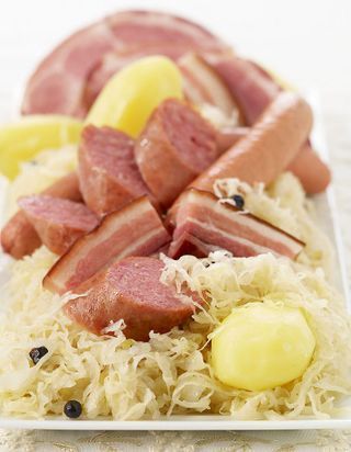 Choucroute Au Four Pour 6 Personnes Recettes Elle A Table
