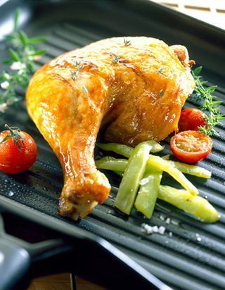 Cuisses De Poulet Grillees A L Estragon Recettes Elle A Table