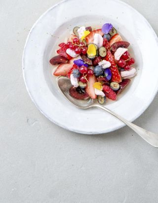 Chantilly Framboise Et Rose Des Sables Pour Fruits Rouges