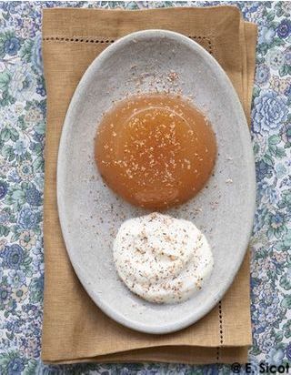 sauce anglaise a la pomme recettes elle a table