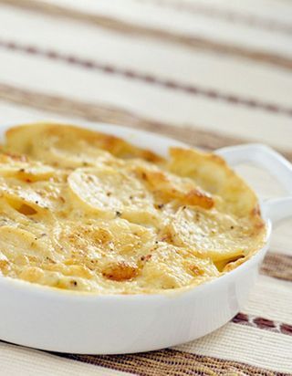 Gratin De Pommes De Terre Aux Deux Saumons