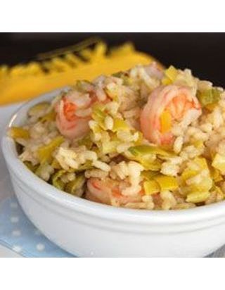 Risotto Crevettes Citron Pour 4 Personnes Recettes Elle A Table