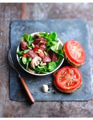 Salade De Lentilles Aux Gesiers Confits Pour 4 Personnes