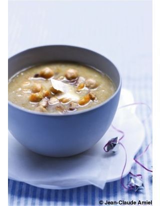 Soupe de petits pois pour 4 personnes - Recettes Elle à Table