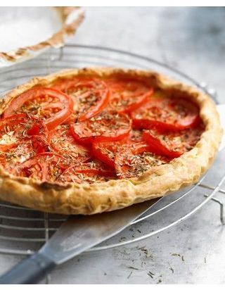 Tarte Simple A La Tomate Et A La Moutarde Pour 6 Personnes