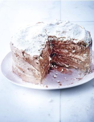 Gateau Italien Cafe Choco Noisettes Pour 6 Personnes Recettes Elle A Table