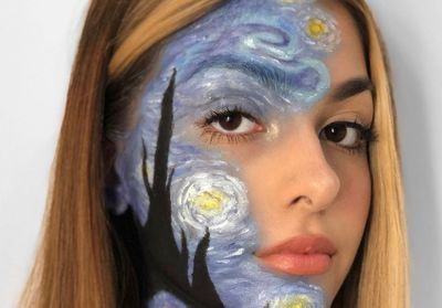 Make-up : elle transforme son visage en oeuvres d'art et le résultat est incroyable