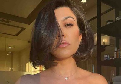 Kourtney Kardashian opte pour une manucure de printemps étonnante