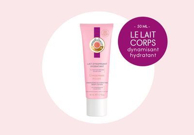Cadeau ! Votre Lait Dynamisant Hydratant Gingembre Rouge de Roger & Gallet