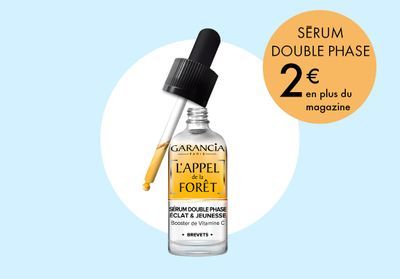 Testez le sérum double phase L'Appel de la Forêt de Garancia avec votre ELLE