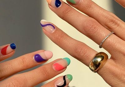 Abstract Nails : la manucure colorée qui envahit Instagram