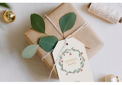 Les plus jolies étiquettes cadeaux pour Noël