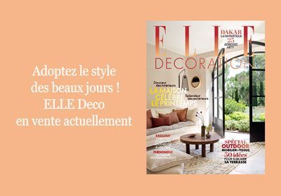 Un bain de douceur avec votre nouveau magazine ELLE Décoration