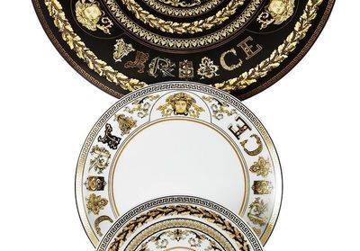Versace Home : la nouvelle ligne de vaisselle 100 % baroque
