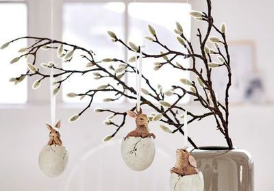 Déco de Pâques/: un arbre de Pâques pour enchanter la maison