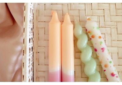 Des idées malignes pour customiser des bougies classiques