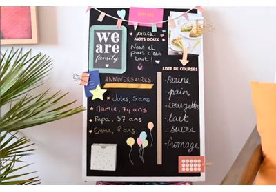 DIY : un tableau pour faciliter son organisation
