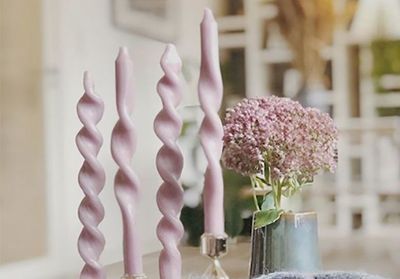 #ELLEDécoCrush : twistez les bougies !