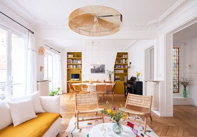 Avant/Après : un appartement haussmannien à l'esprit vacances