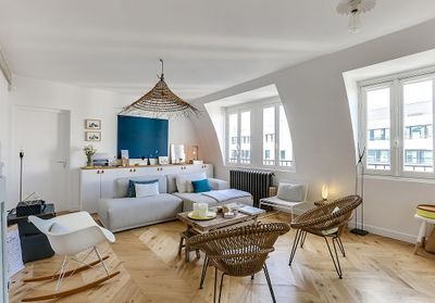 Avant-Après : des chambres de bonnes transformées en duplex avec rooftop