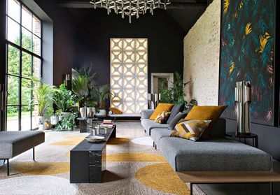 Déco noir ébène : l'inspiration brute de cette maison de campagne