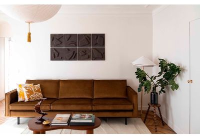 Un appartement haussmannien sculptural et bien pensé