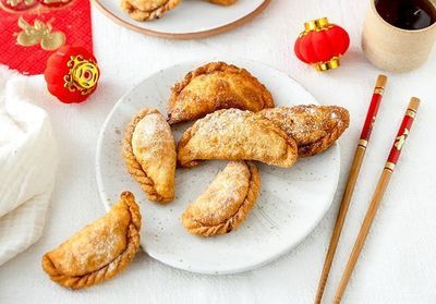 Pas à pas : Yau Gok, les dumplings frits à la cacahuète pour le Nouvel An Chinois de Plus une miette