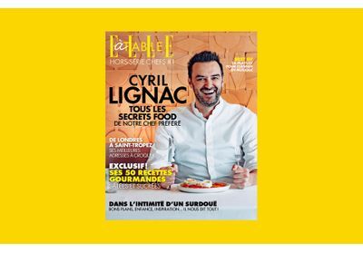 ELLE à Table : un premier hors-série Chef 100% Cyril Lignac
