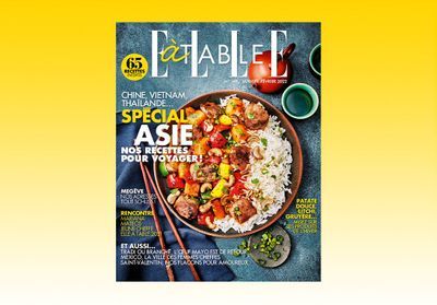 Voyagez sans tarder avec le nouveau ELLE à table