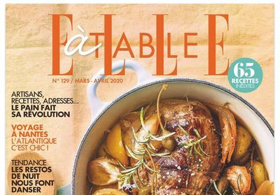 Retrouvez votre magazine ELLE à Table sans bouger de chez vous