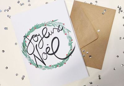 #DIY : Des cartes de Noël à imprimer