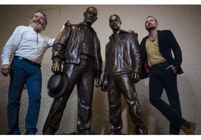 Breaking Bad : les statues de Walter White et Jesse Pinkman ne plaisent pas à tout le monde