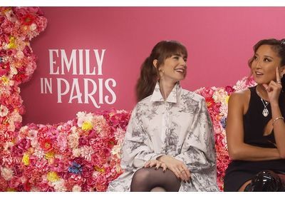 « Emily in Paris » saison 3 : Lily Collins, Philippine Leroy-Beaulieu, Camille Razat... l'interview francophile du casting