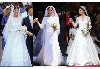 10 robes de mariée royales qui nous inspirent encore aujourd’hui